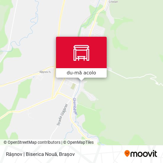 Hartă Râșnov | Biserica Nouă