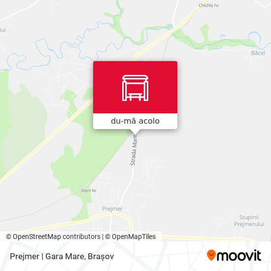 Hartă Prejmer | Gara Mare