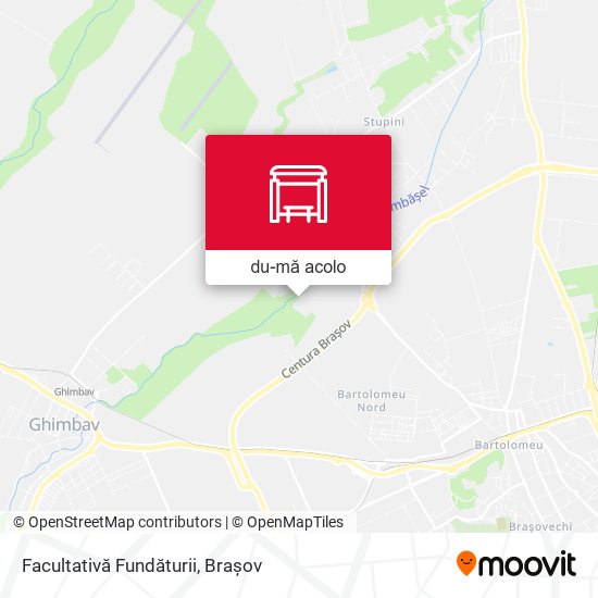 Hartă Facultativă Fundăturii