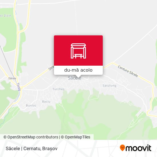 Hartă Săcele | Cernatu