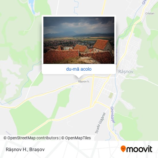 Hartă Râşnov H.