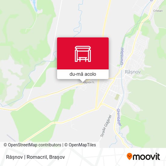 Hartă Râșnov | Romacril