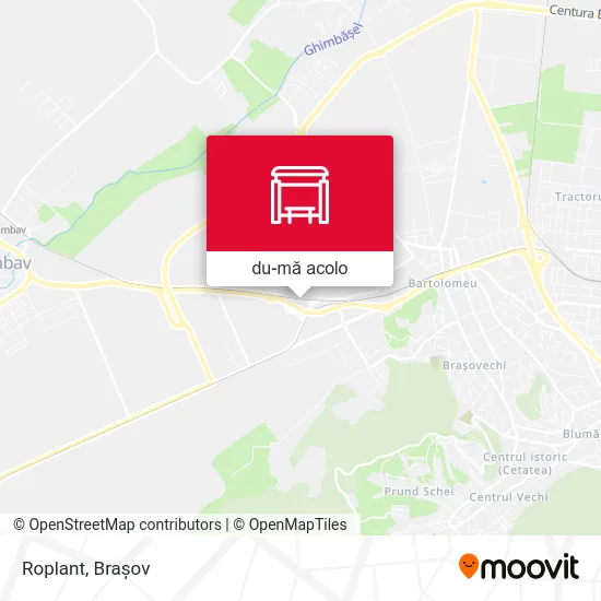 Hartă Roplant
