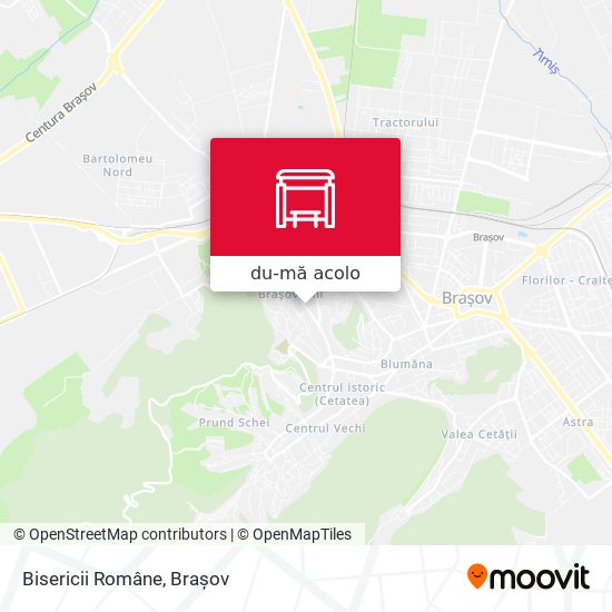 Hartă Bisericii Române