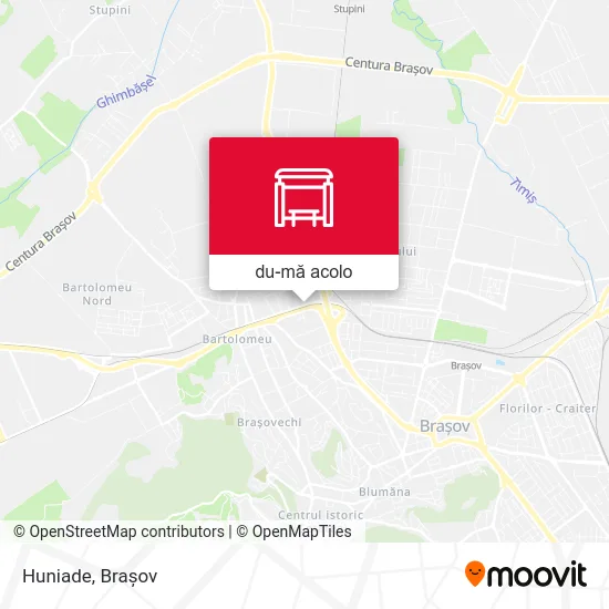 Hartă Huniade
