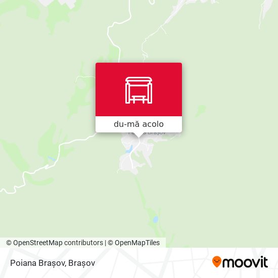 Hartă Poiana Brașov