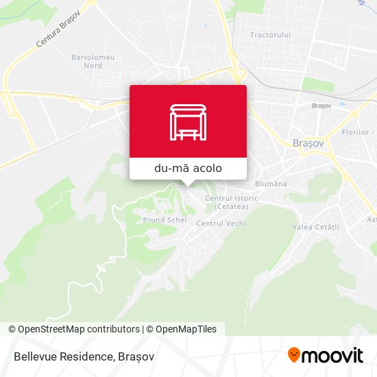 Hartă Bellevue Residence