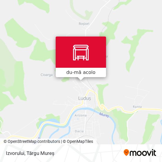 Hartă Izvorului