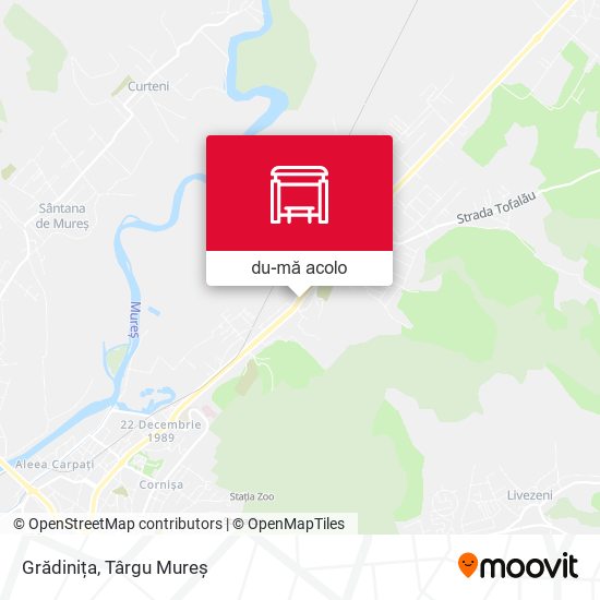 Hartă Grădinița