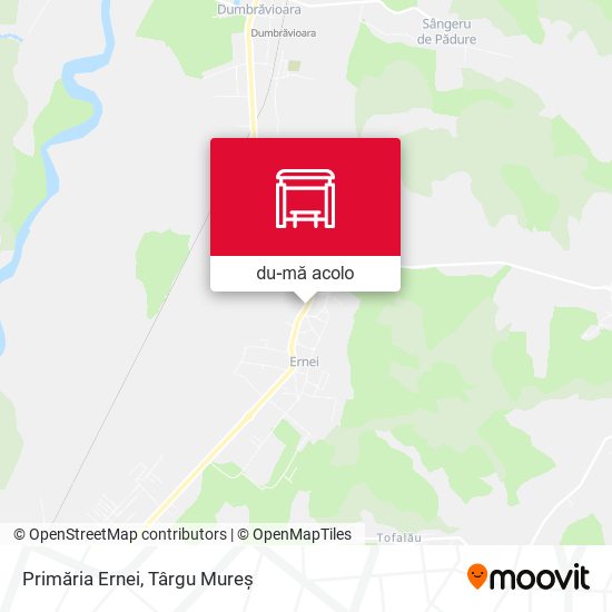 Hartă Primăria Ernei