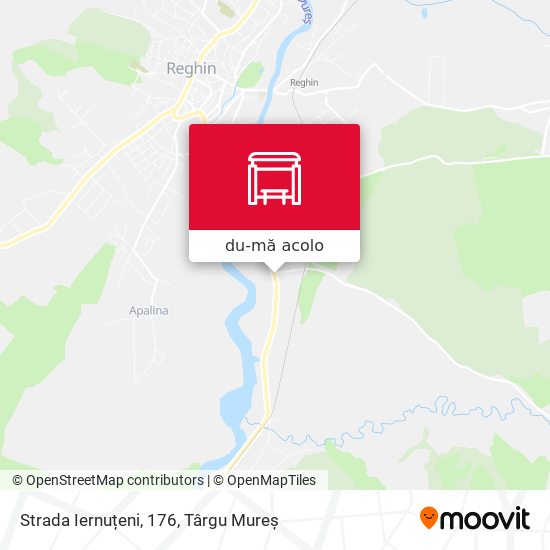 Hartă Strada Iernuțeni, 176