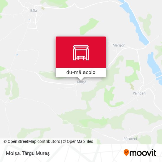 Hartă Moișa