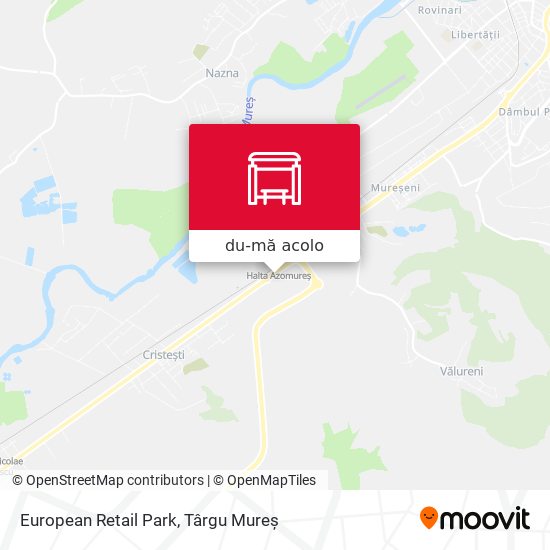 Hartă European Retail Park