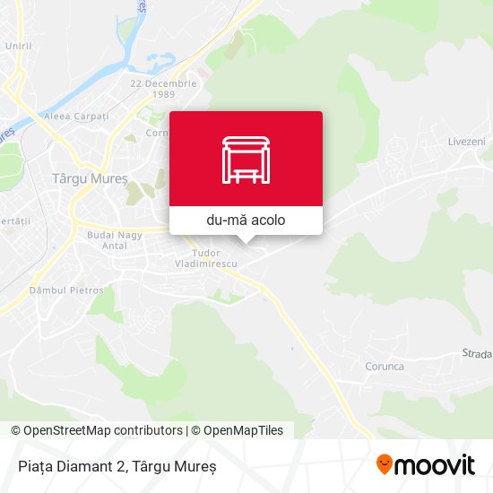 Hartă Piața Diamant 2