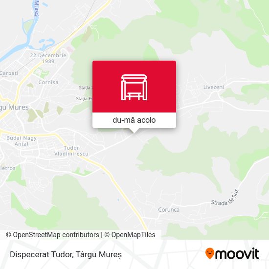 Hartă Dispecerat Tudor