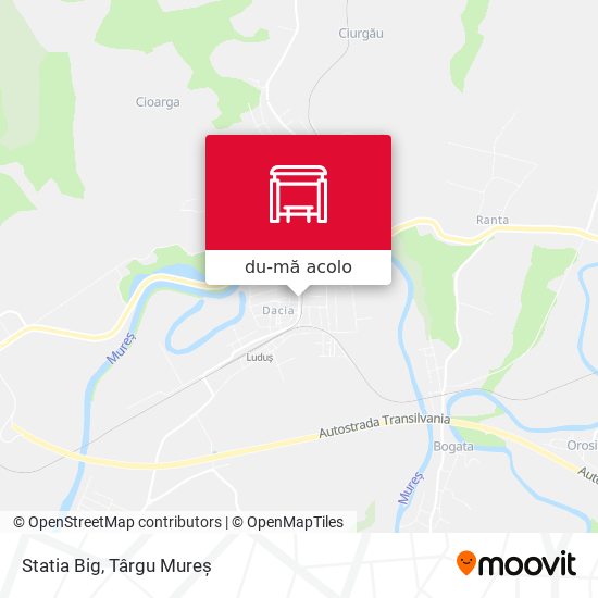 Hartă Statia Big