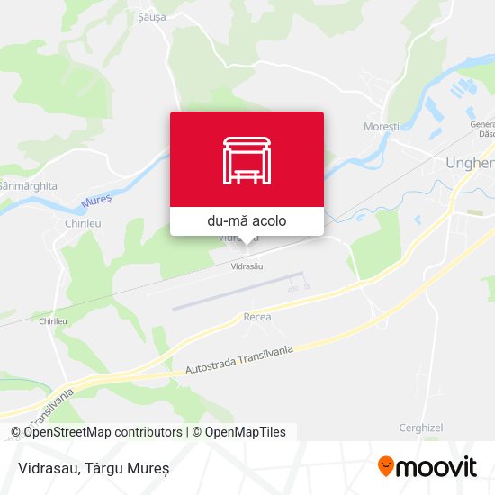 Hartă Vidrasau