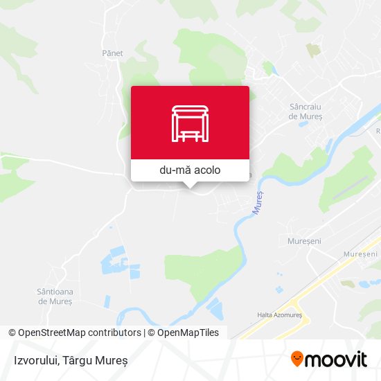 Hartă Izvorului