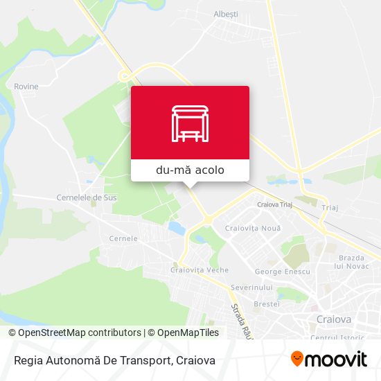 Hartă Regia Autonomă De Transport