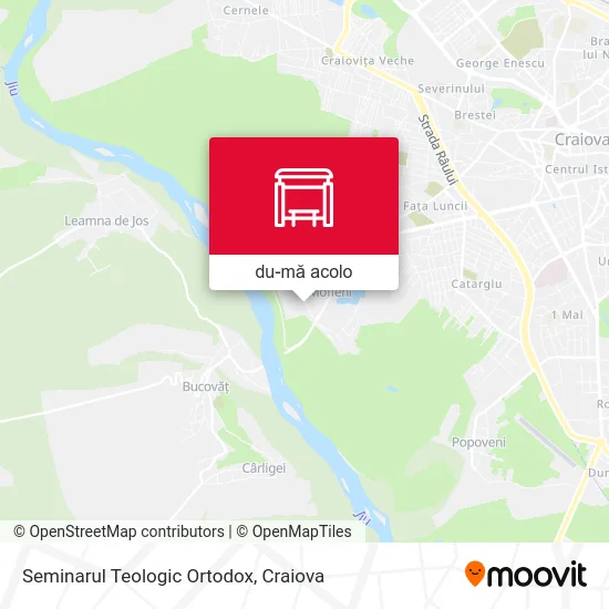 Hartă Seminarul Teologic Ortodox