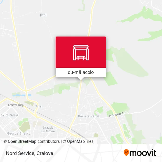 Hartă Nord Service