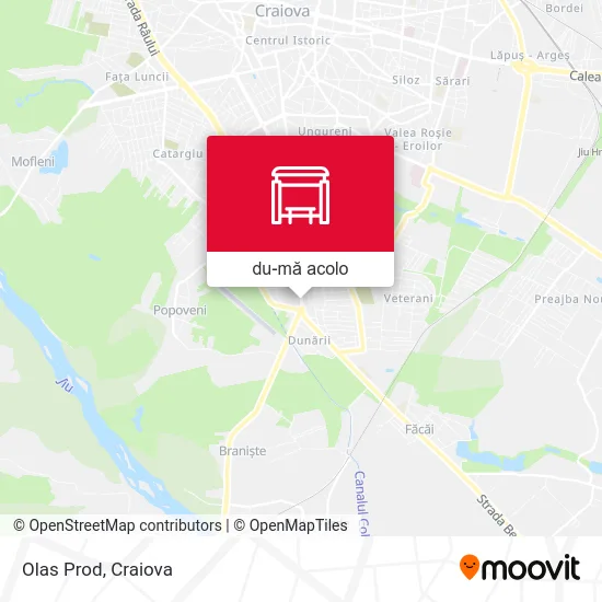Hartă Olas Prod