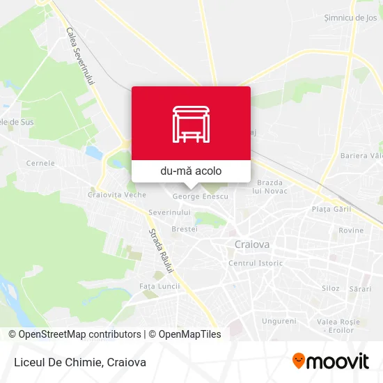 Hartă Liceul De Chimie
