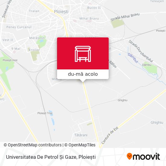 Hartă Universitatea De Petrol Și Gaze