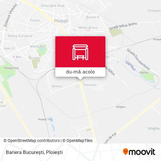 Hartă Bariera București