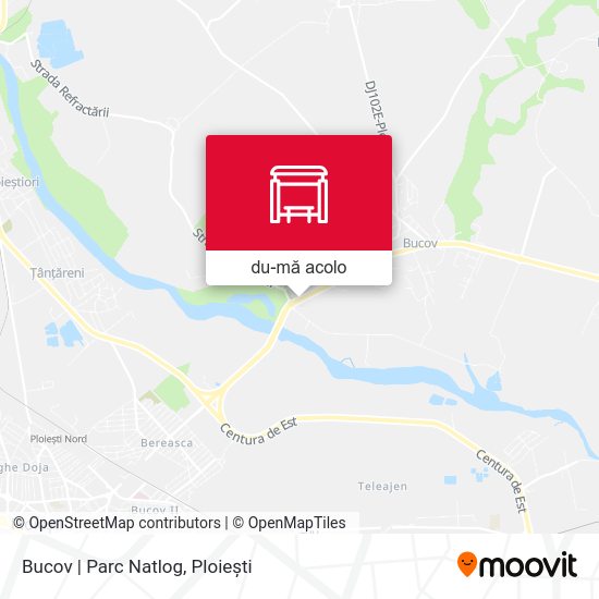Hartă Bucov | Parc Natlog
