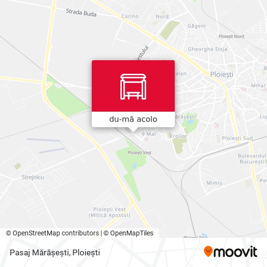 Hartă Pasaj Mărășești