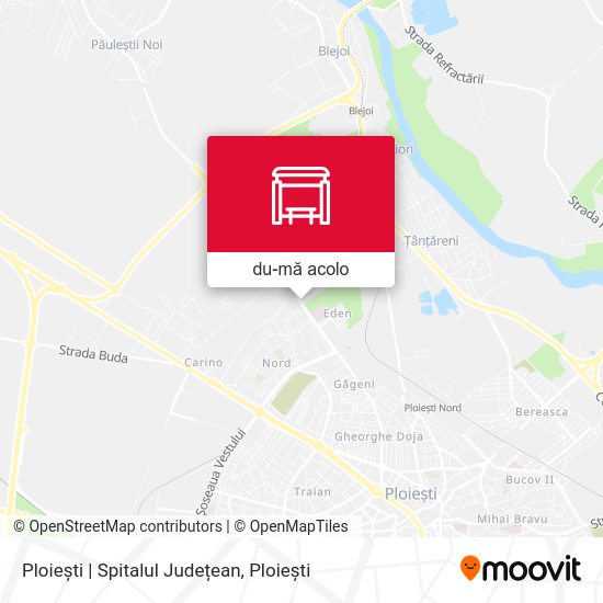 Hartă Ploiești | Spitalul Județean