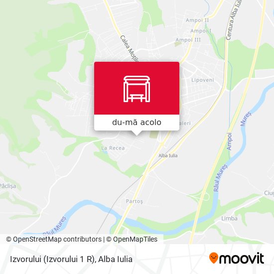 Hartă Izvorului  (Izvorului 1 R)
