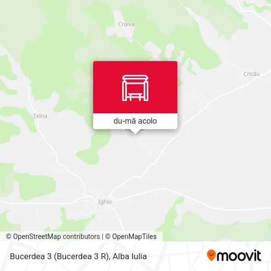 Hartă Bucerdea 3 (Bucerdea 3 R)