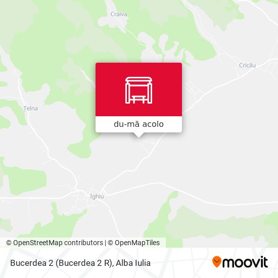 Hartă Bucerdea 2 (Bucerdea 2 R)