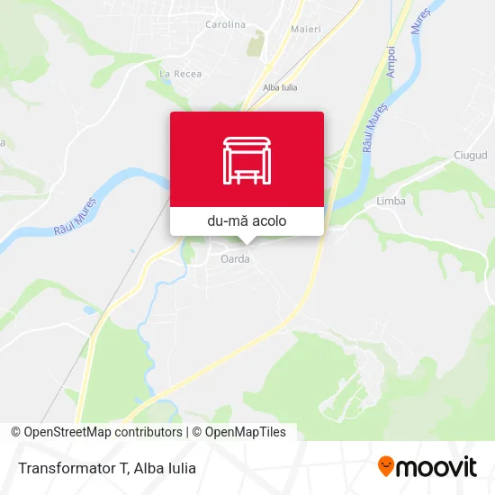 Hartă Transformator T