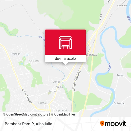 Hartă Barabant-Ram R