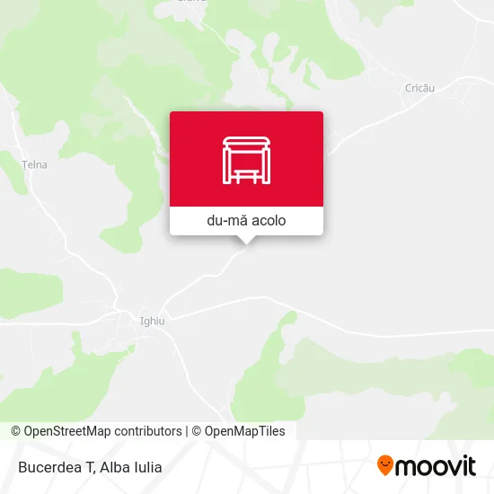 Hartă Bucerdea T