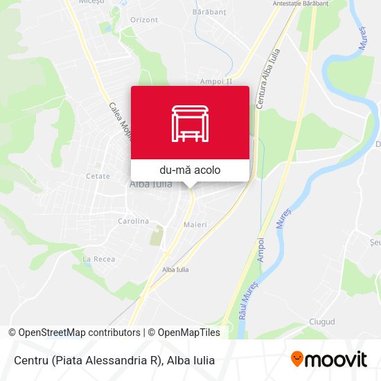 Hartă Centru (Piata Alessandria R)