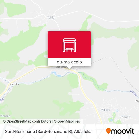 Hartă Sard-Benzinarie (Sard-Benzinarie R)