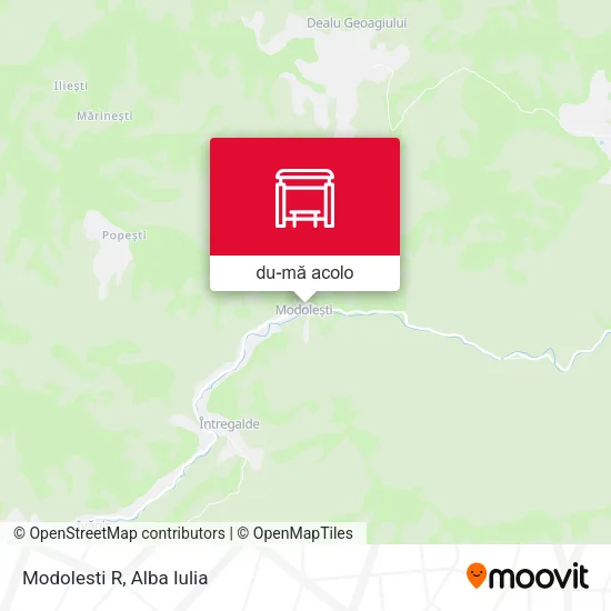 Hartă Modolesti  R