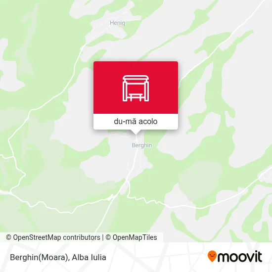 Hartă Berghin(Moara)