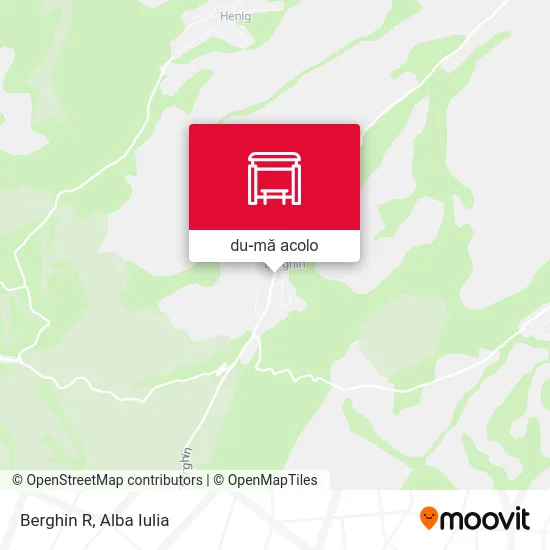 Hartă Berghin R