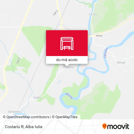 Hartă Coslariu R