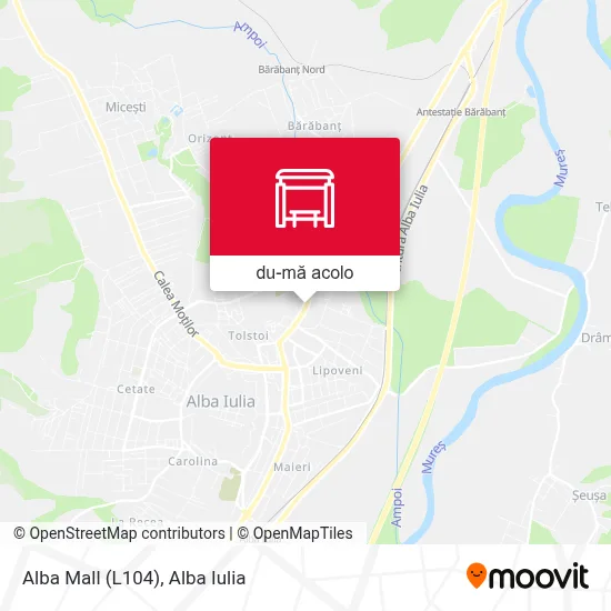 Hartă Alba Mall (L104)