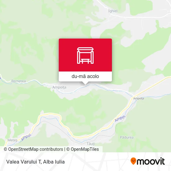 Hartă Valea Varului T