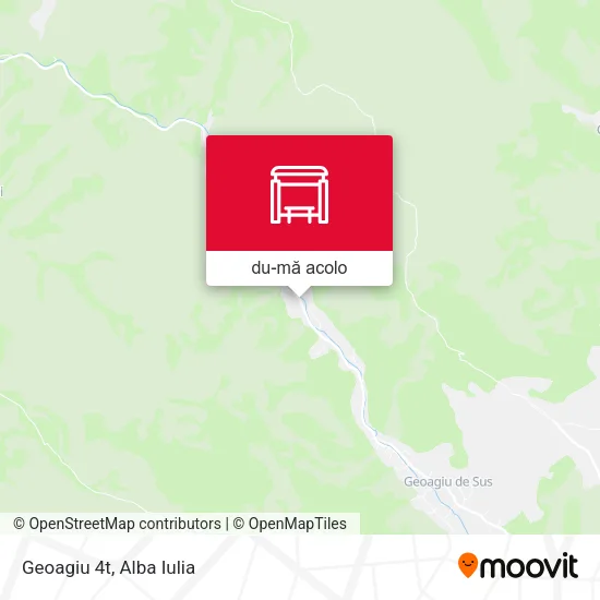 Hartă Geoagiu 4t
