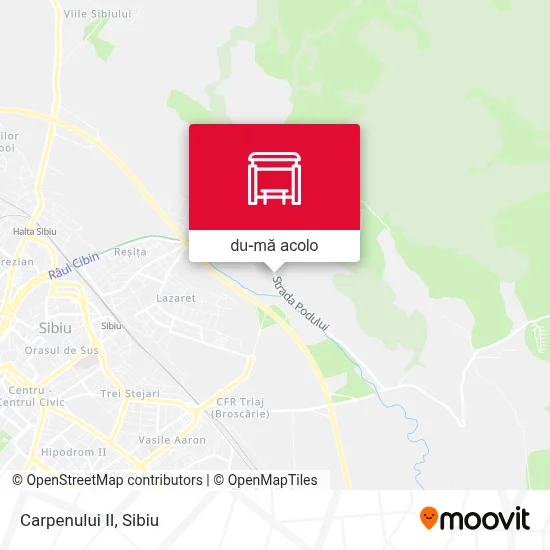 Hartă Carpenului II