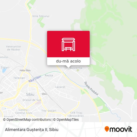 Hartă Alimentara Gușterița II