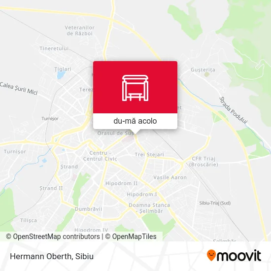 Hartă Hermann Oberth